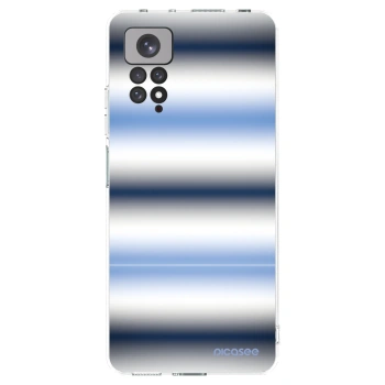 Picasee silikonowe przeźroczyste etui na Xiaomi Redmi Note 11S 4G - Static Lines