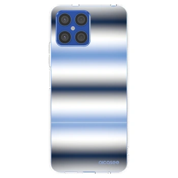 Picasee silikonowe przeźroczyste etui na Honor X8 4G - Static Lines