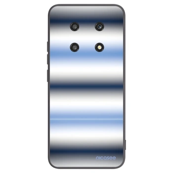 Picasee silikonowe czarne etui na Honor Magic4 Lite 5G - Static Lines