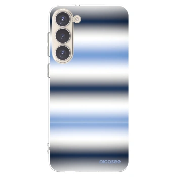 Picasee silikonowe przeźroczyste etui na Samsung Galaxy S23+ 5G - Static Lines