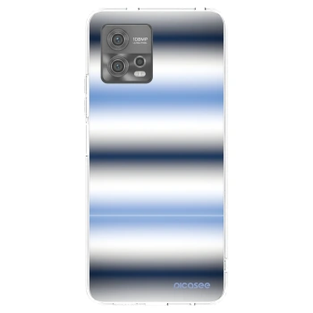 Picasee silikonowe przeźroczyste etui na Motorola Moto G72 - Static Lines