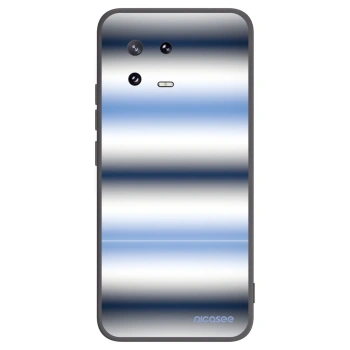 Picasee silikonowe czarne etui na Xiaomi 13 Pro - Static Lines