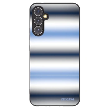 Picasee silikonowe czarne etui na Samsung Galaxy A34 5G A346B - Static Lines