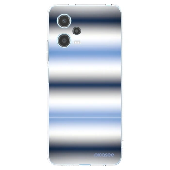 Picasee silikonowe przeźroczyste etui na Xiaomi Redmi Note 12 5G - Static Lines