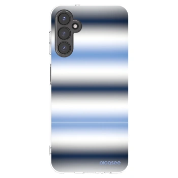 Picasee silikonowe przeźroczyste etui na Samsung Galaxy A14 4G A145R - Static Lines