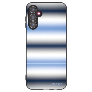 Picasee silikonowe czarne etui na Samsung Galaxy A14 5G A146P - Static Lines