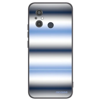 Picasee silikonowe czarne etui na Xiaomi Redmi 12C - Static Lines
