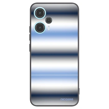 Picasee silikonowe czarne etui na Xiaomi Poco F5 - Static Lines