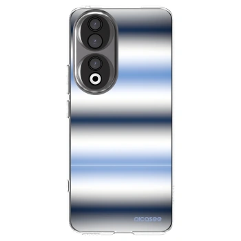 Picasee silikonowe przeźroczyste etui na Honor 90 5G - Static Lines