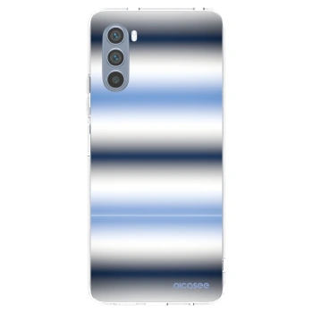 Picasee silikonowe przeźroczyste etui na Motorola Moto G62 - Static Lines