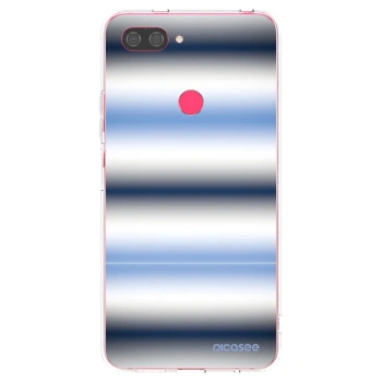 Picasee silikonowe przeźroczyste etui na Xiaomi Mi 8 Lite - Static Lines