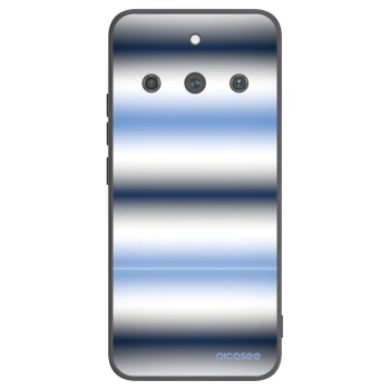 Picasee silikonowe czarne etui na Realme 11 Pro+ - Static Lines