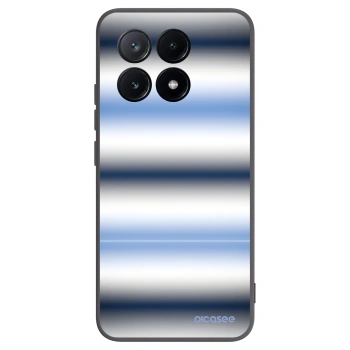 Picasee silikonowe czarne etui na Xiaomi Poco X6 Pro - Static Lines