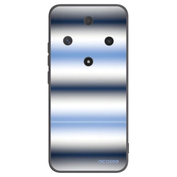 Picasee silikonowe czarne etui na Honor Magic6 Lite 5G - Static Lines