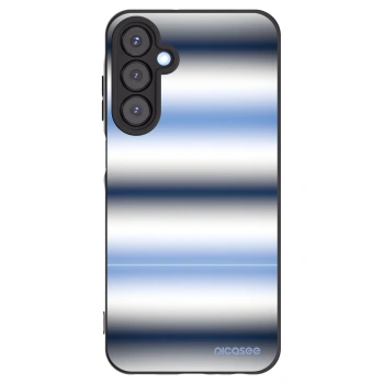 Picasee silikonowe czarne etui na Samsung Galaxy A25 A256B 5G - Static Lines