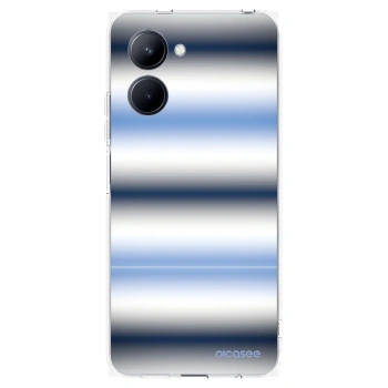 Picasee silikonowe przeźroczyste etui na Realme C33 (2023) - Static Lines
