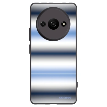Picasee silikonowe czarne etui na Xiaomi Redmi A3 - Static Lines