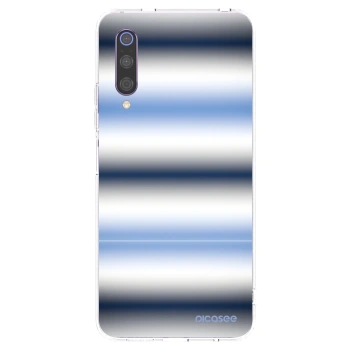 Picasee silikonowe przeźroczyste etui na Xiaomi Mi 9 - Static Lines