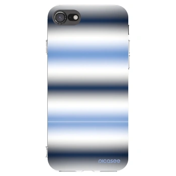 Picasee silikonowe przeźroczyste etui na Apple iPhone 7 - Static Lines