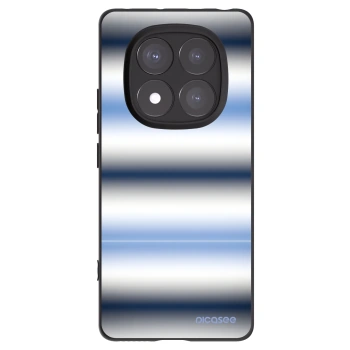 Picasee silikonowe czarne etui na Xiaomi Redmi Note 14 Pro 5G - Static Lines