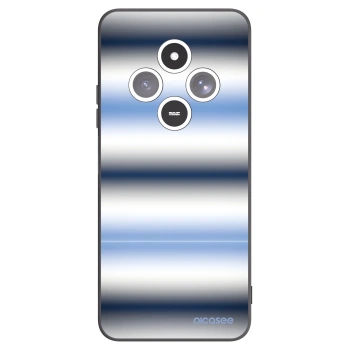 Picasee silikonowe czarne etui na Xiaomi Redmi 14C - Static Lines