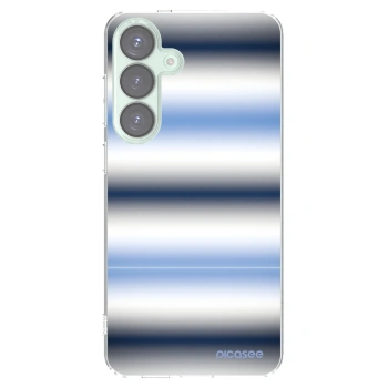 Picasee silikonowe przeźroczyste etui na Samsung Galaxy S25+ 5G - Static Lines