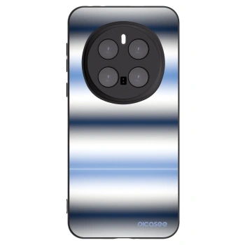 Picasee silikonowe czarne etui na Honor Magic7 Pro 5G - Static Lines