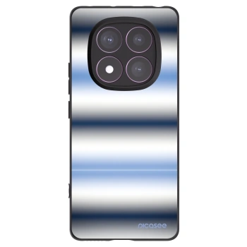 Picasee silikonowe czarne etui na Xiaomi Redmi Note 14 Pro 4G - Static Lines