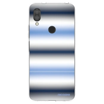 Picasee silikonowe przeźroczyste etui na Xiaomi Redmi 7 - Static Lines