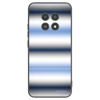 Picasee silikonowe czarne etui na Realme 12X - Static Lines