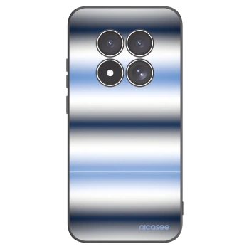 Picasee silikonowe czarne etui na Xiaomi Redmi Note 15 Pro 4G - Static Lines