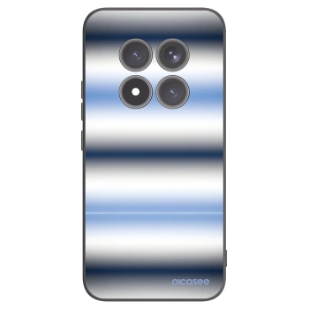 Picasee silikonowe czarne etui na Xiaomi Redmi Note 15 Pro+ - Static Lines