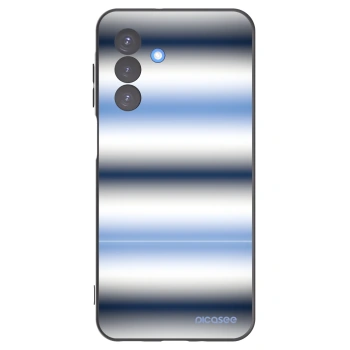 Picasee silikonowe czarne etui na Samsung Galaxy A17 5G - Static Lines