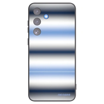 Picasee silikonowe czarne etui na Samsung Galaxy S25 FE 5G - Static Lines