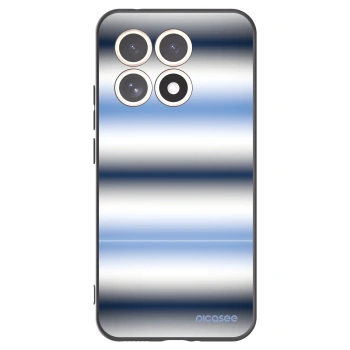 Picasee silikonowe czarne etui na Xiaomi 15T - Static Lines