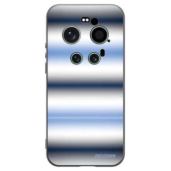 Picasee silikonowe czarne etui na Xiaomi 17 Ultra - Static Lines