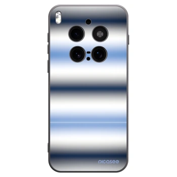 Picasee silikonowe czarne etui na Vivo X300 Pro - Static Lines