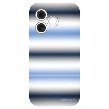 Picasee silikonowe czarne etui na Honor 600 Lite - Static Lines