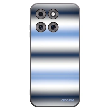 Picasee silikonowe czarne etui na Motorola Moto G77 - Static Lines