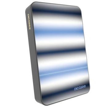 Picasee Powerbank z MagSafe 10 000 mAh Szary - Static Lines