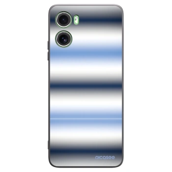 Picasee silikonowe czarne etui na Motorola Moto G06 - Static Lines