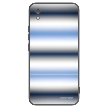 Picasee silikonowe czarne etui na Xiaomi Redmi 7A - Static Lines