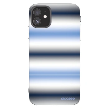 Picasee silikonowe przeźroczyste etui na Apple iPhone 11 - Static Lines