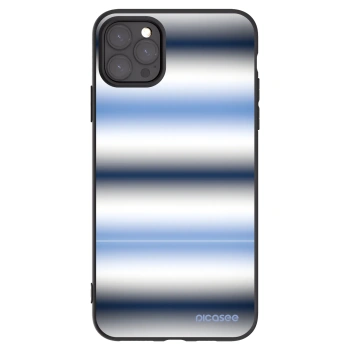 Picasee silikonowe czarne etui na Apple iPhone 11 Pro Max - Static Lines
