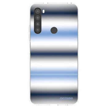 Picasee silikonowe przeźroczyste etui na Xiaomi Redmi Note 8 - Static Lines