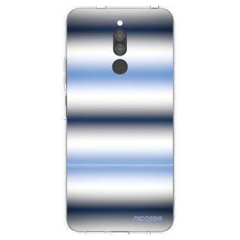 Picasee silikonowe przeźroczyste etui na Xiaomi Redmi 8 - Static Lines