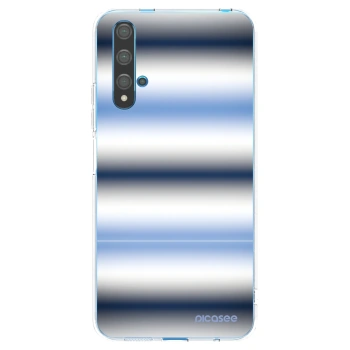 Picasee silikonowe przeźroczyste etui na Huawei Nova 5T - Static Lines