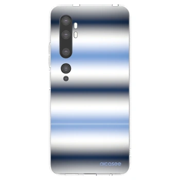 Picasee silikonowe przeźroczyste etui na Xiaomi Mi Note 10 (Pro) - Static Lines