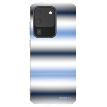 Picasee silikonowe przeźroczyste etui na Samsung Galaxy S20 Ultra 5G G988F - Static Lines