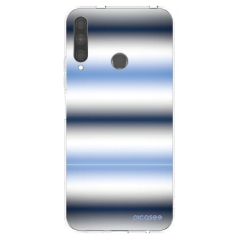 Picasee silikonowe przeźroczyste etui na Huawei P40 Lite E - Static Lines